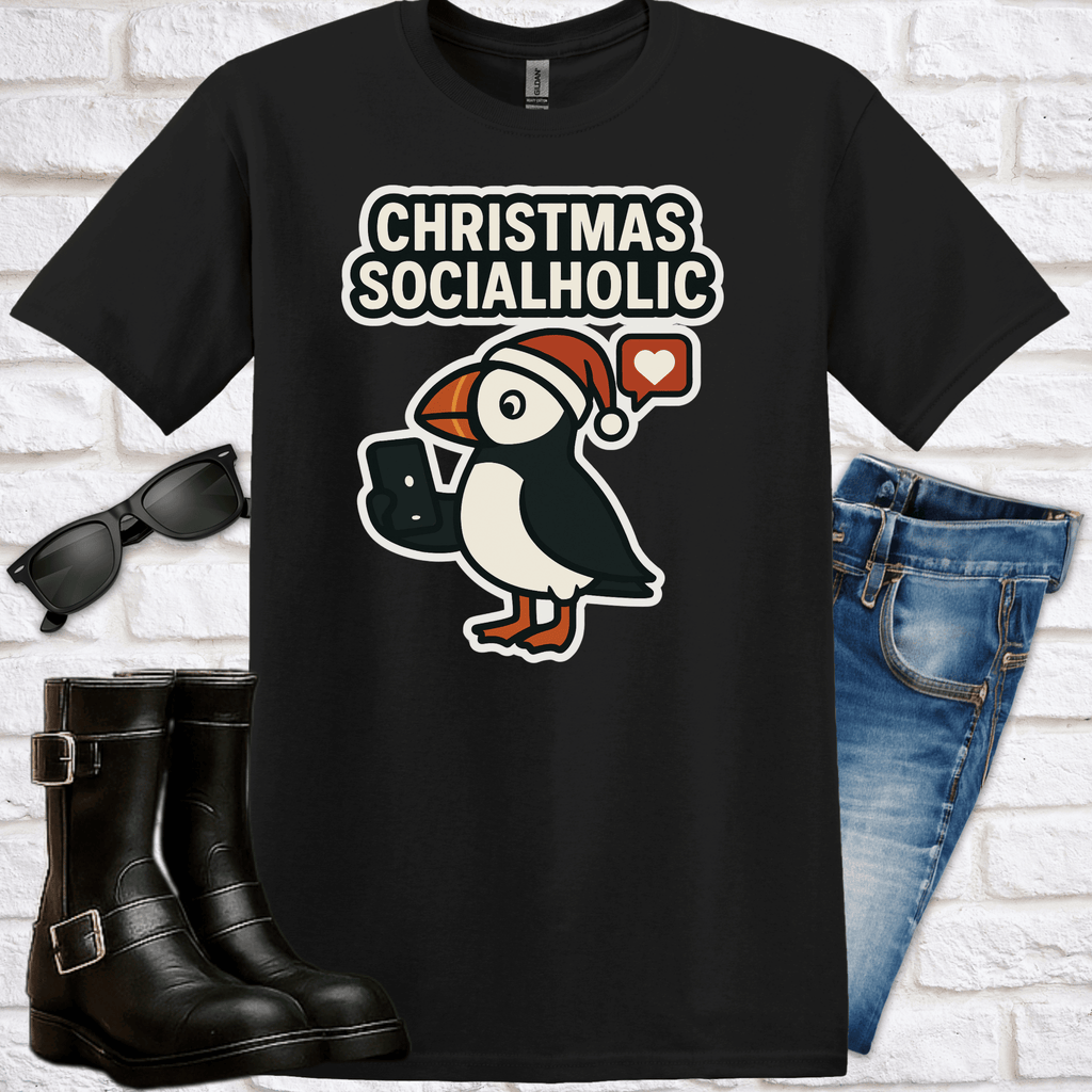 Christmas Socialholic T-Shirt