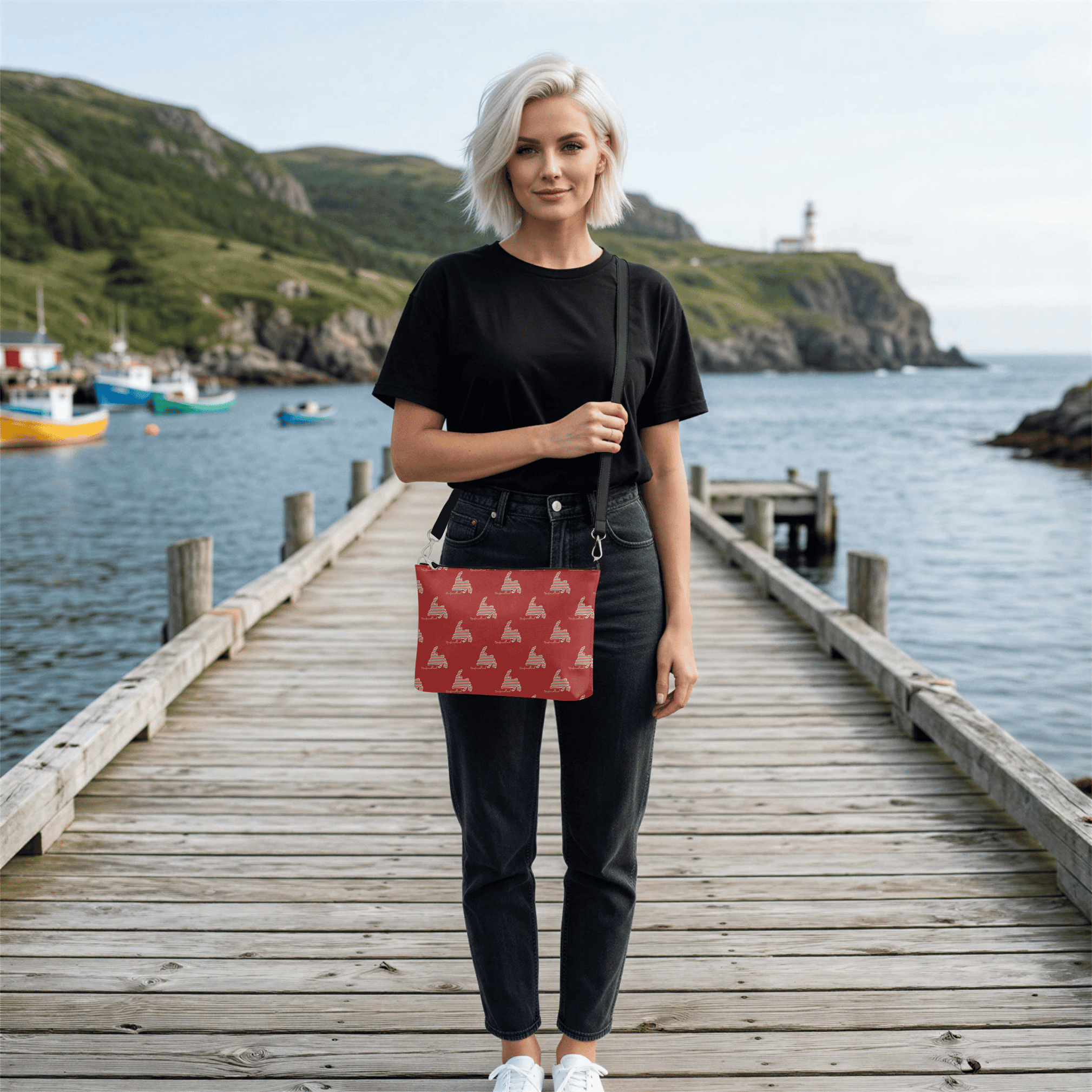 Red Rock Stripes Crossbody - Newfineseplease.ca