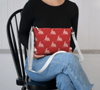 Red Rock Stripes Crossbody – Newfoundland Coastal Purse - Newfinese Please