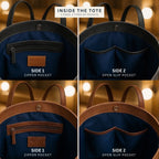"Red Rock Stripes" Tote - Newfineseplease.ca