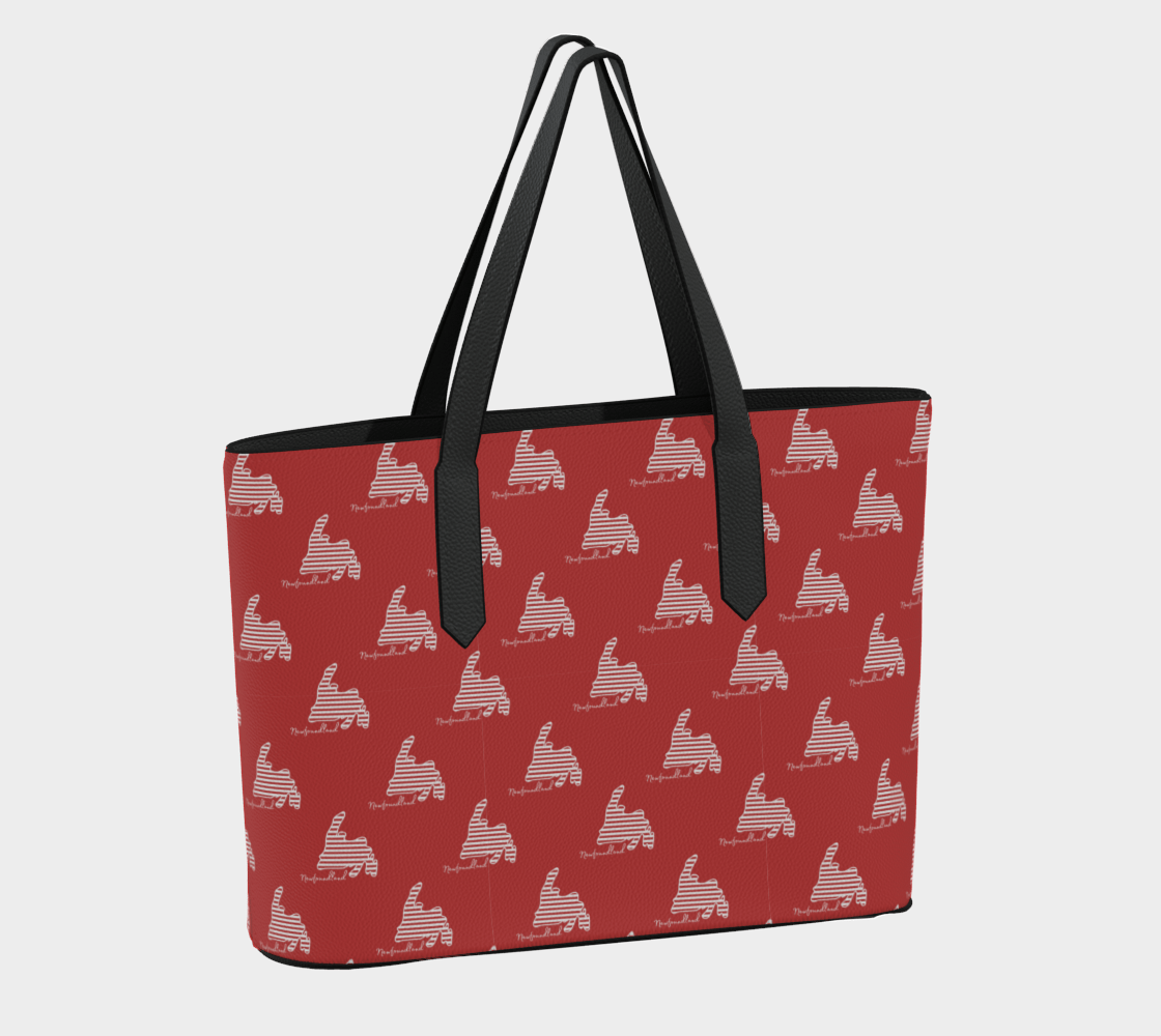 Red Rock Stripes Tote Bag - Newfinese Please