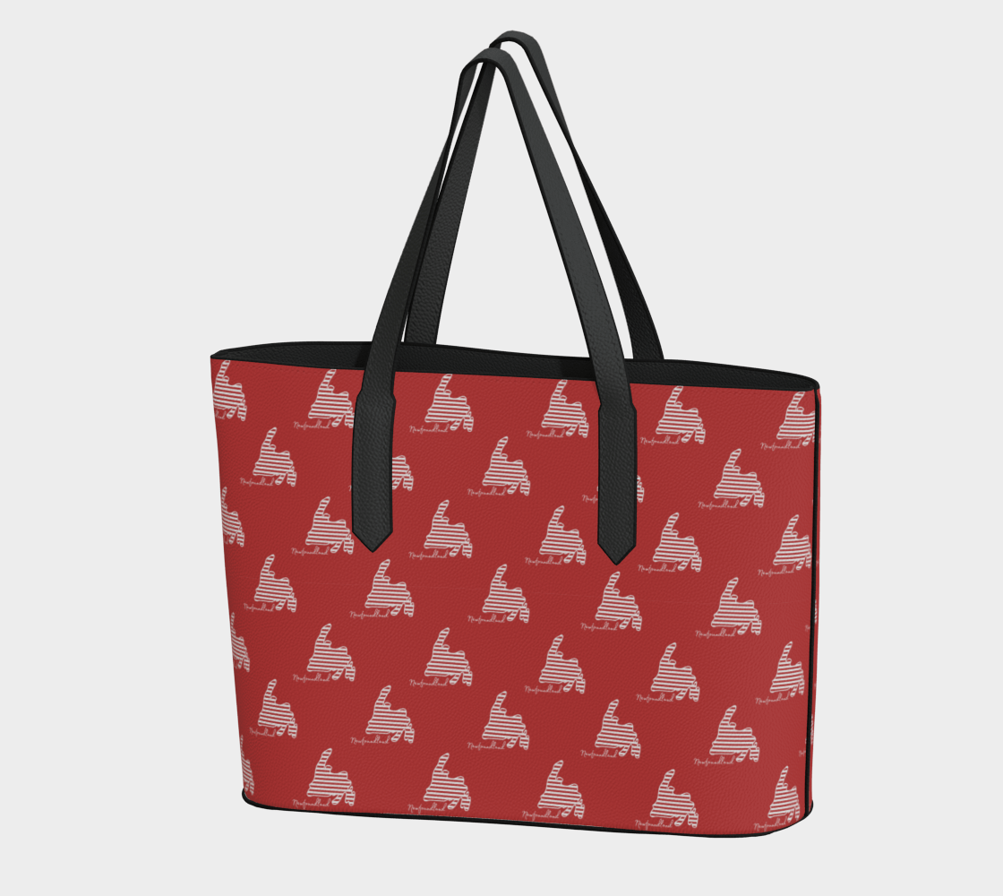 Red Rock Stripes Tote Bag - Newfinese Please