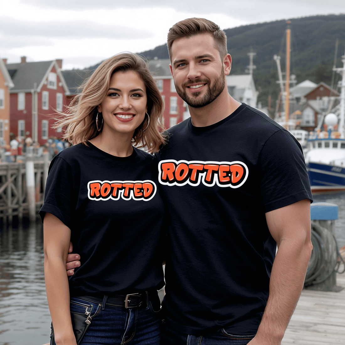 "Rotted" Graffiti T-Shirt - Newfinese Please