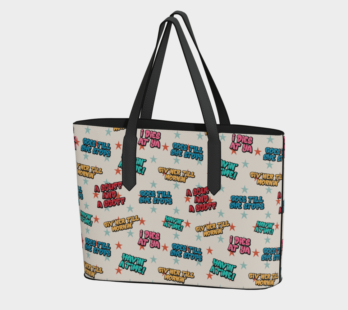 Sayings Collage Tote (Clone) - Newfineseplease.ca