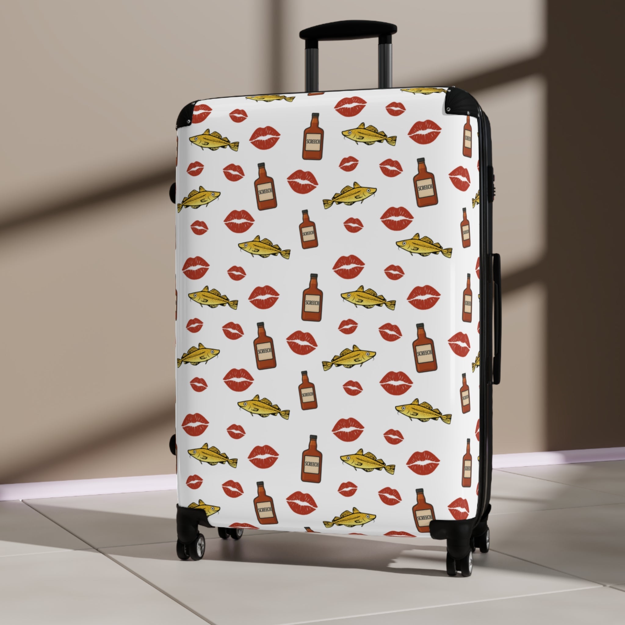 Screeched In 3 Piece Luggage Set - Newfinese Please