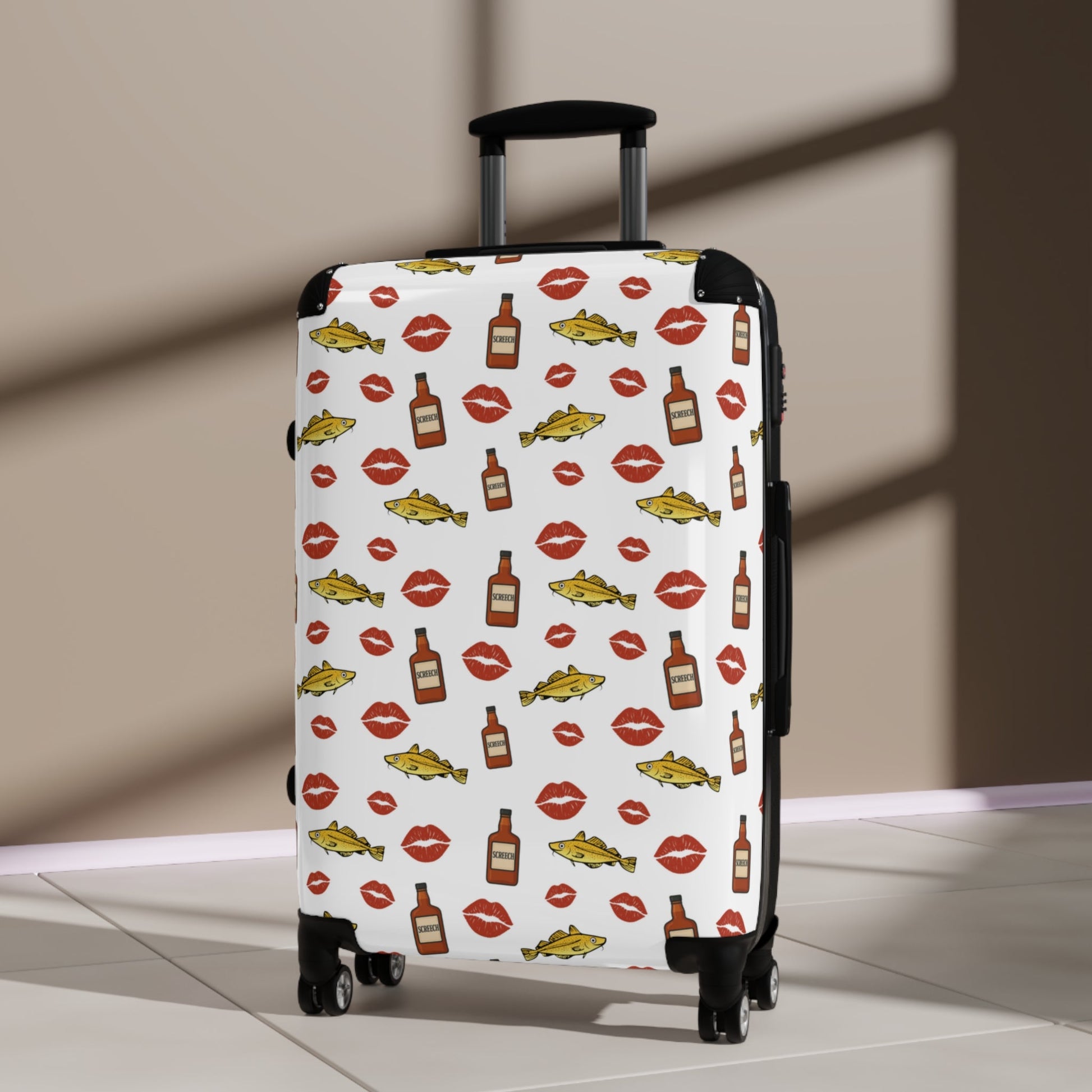 Screeched In 3 Piece Luggage Set - Newfinese Please