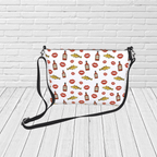Screeched In Newfoundland Crossbody – Rum, Cod & Kiss Pattern Travel & Gift Purse - Newfinese Please