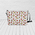 Screeched In Newfoundland Crossbody – Rum, Cod & Kiss Pattern Travel & Gift Purse - Newfinese Please