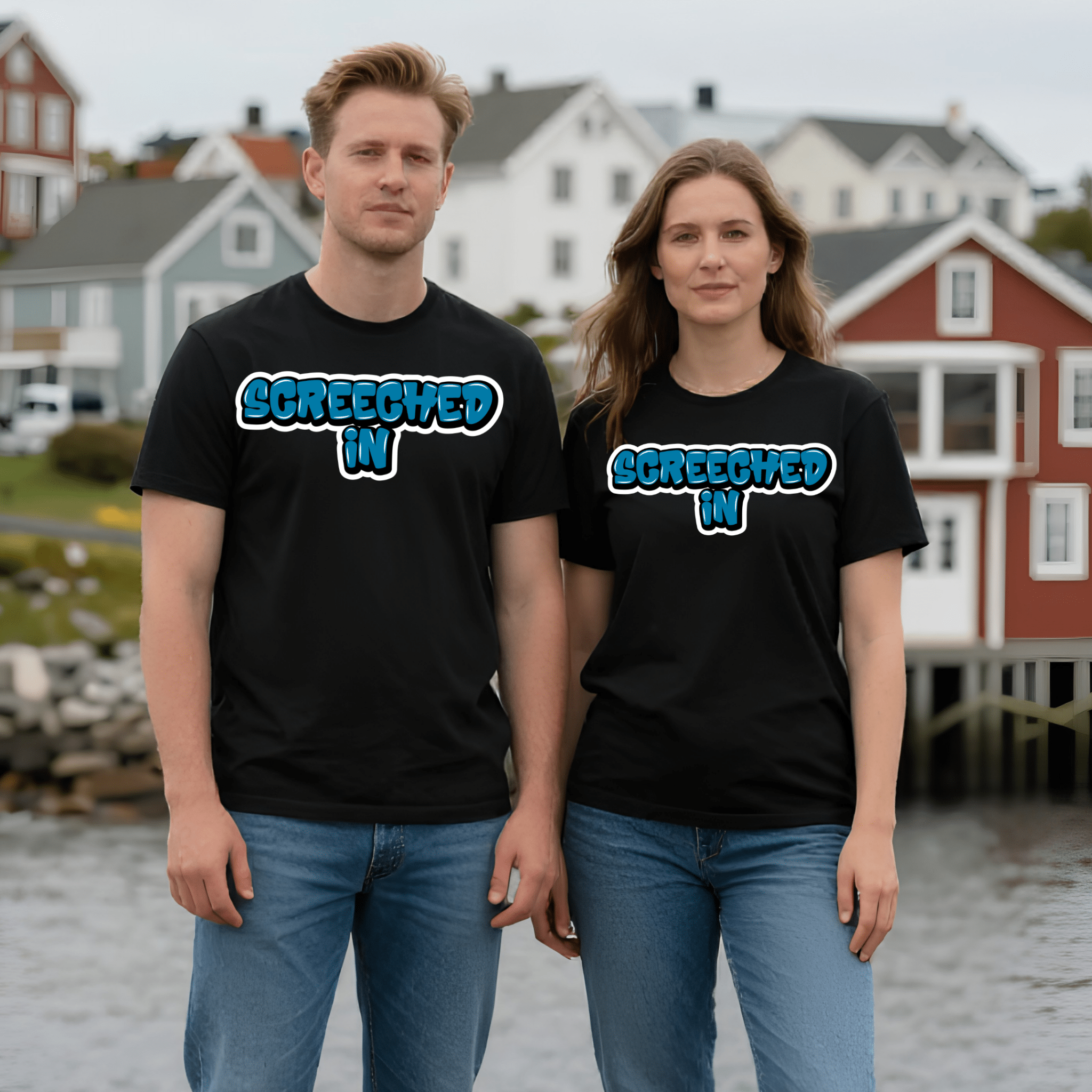 "Screeched In" Tee - Newfoundland Graffiti Collection - Newfineseplease.ca