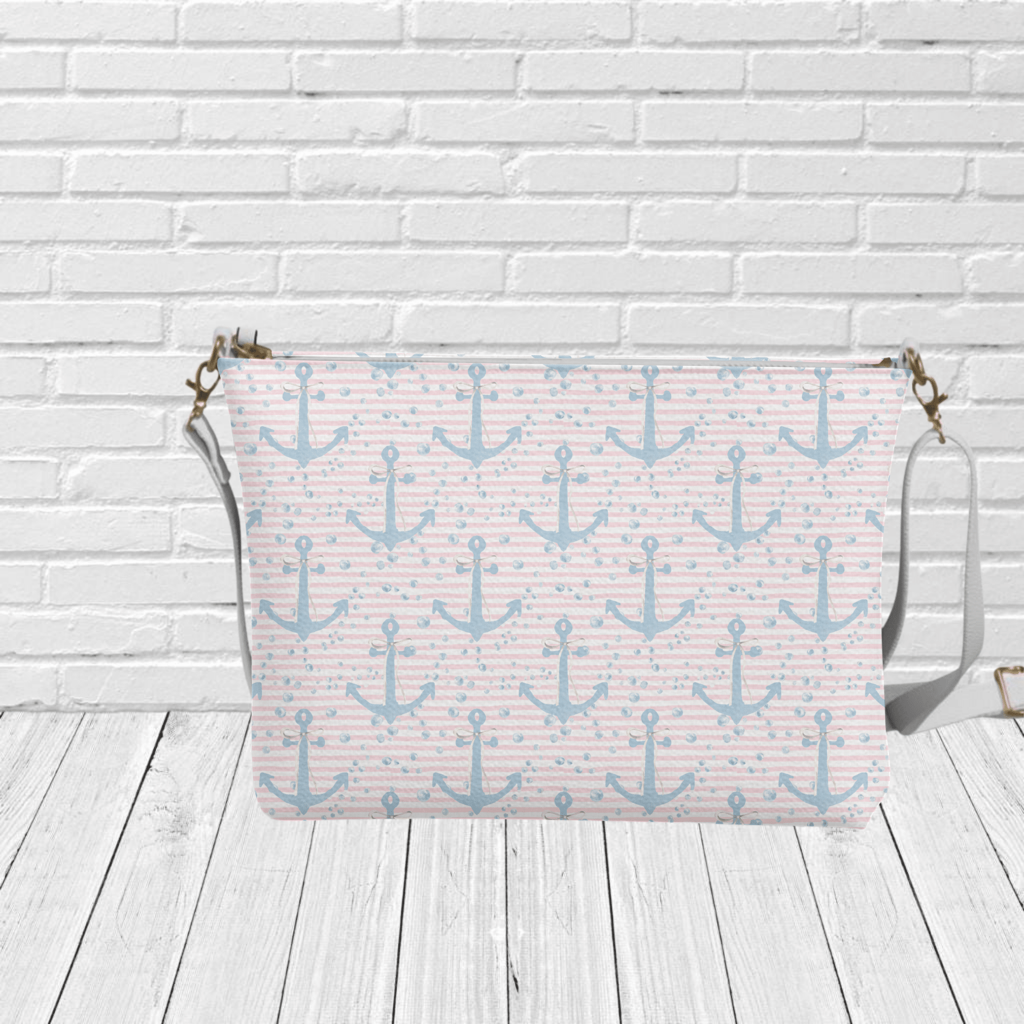 "Seaside Anchors" Crossbody - Newfineseplease.ca