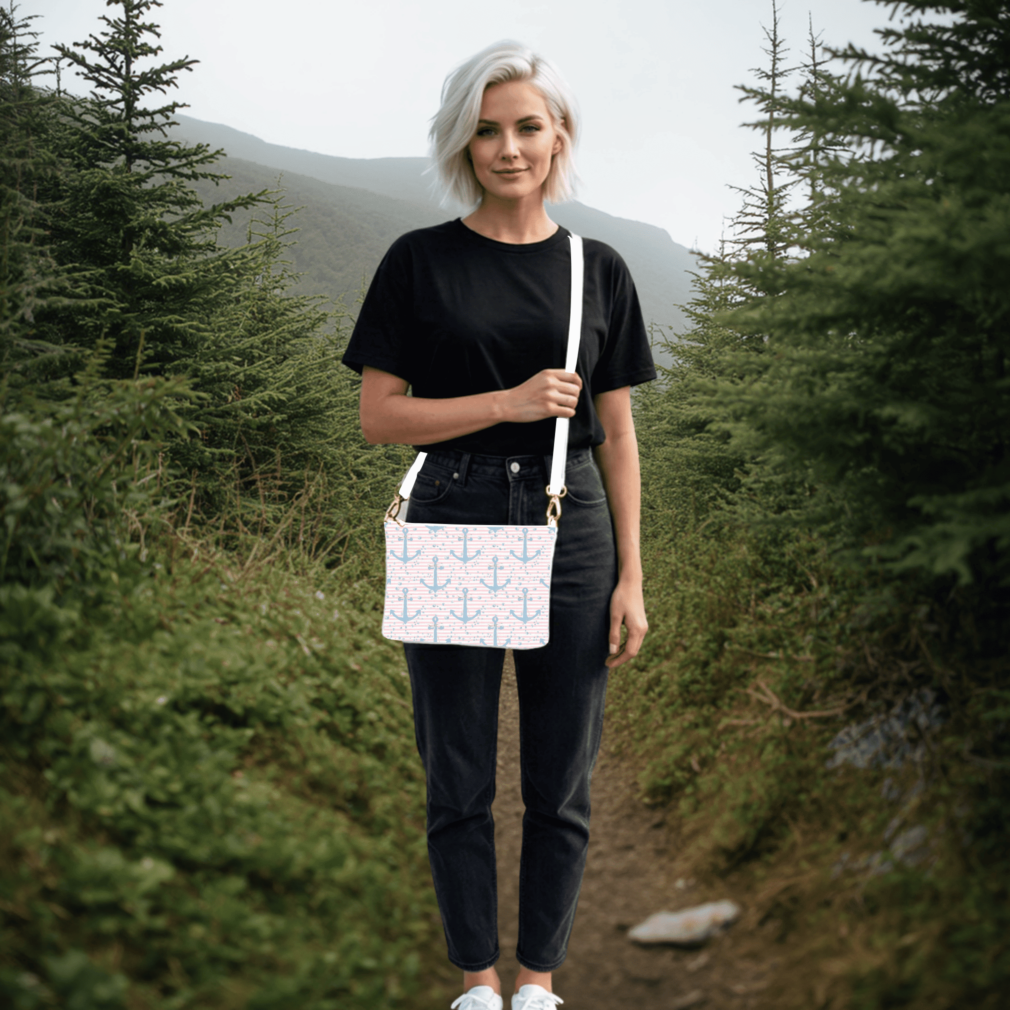 "Seaside Anchors" Crossbody - Newfineseplease.ca
