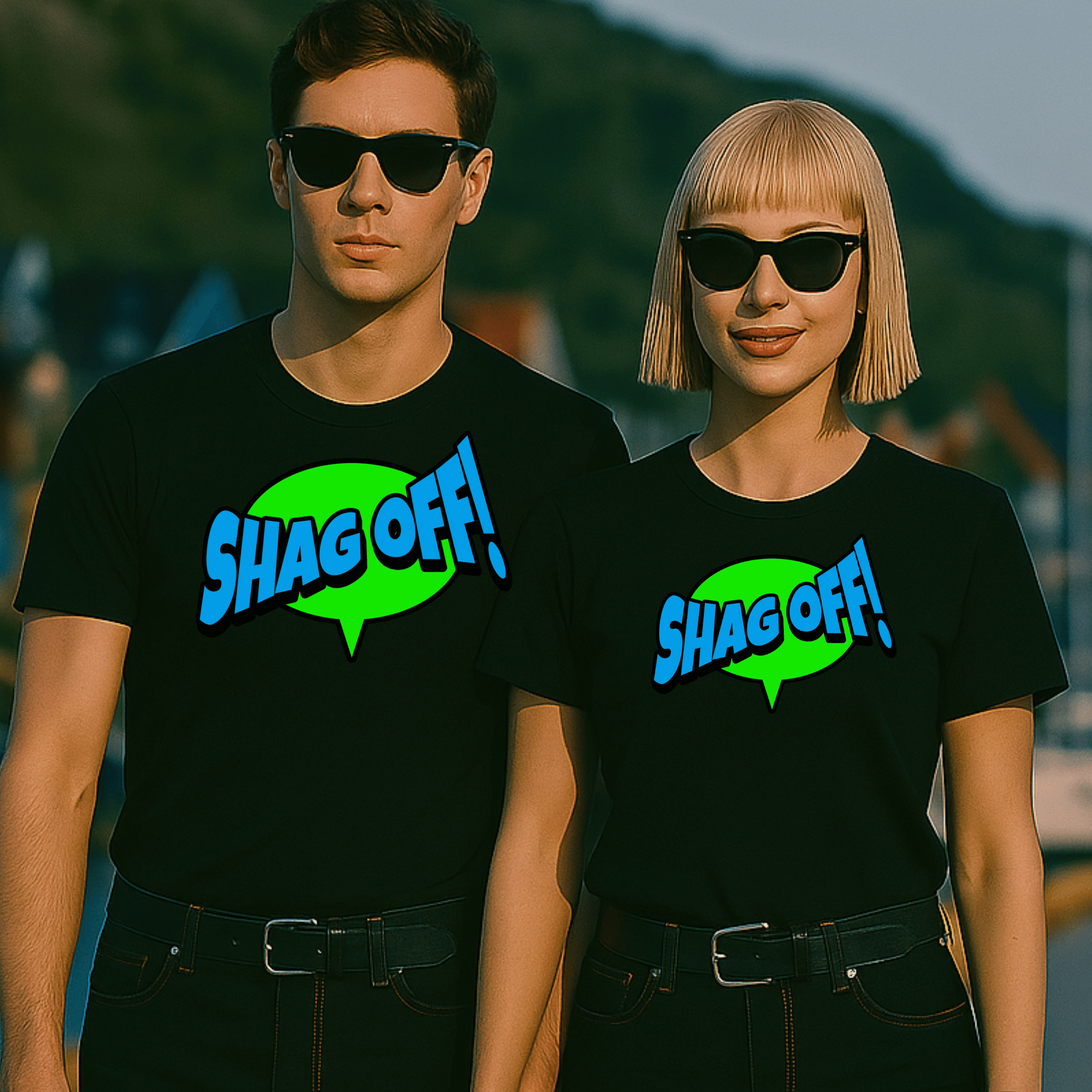 "Shag Off" T-Shirt - Newfinese Please