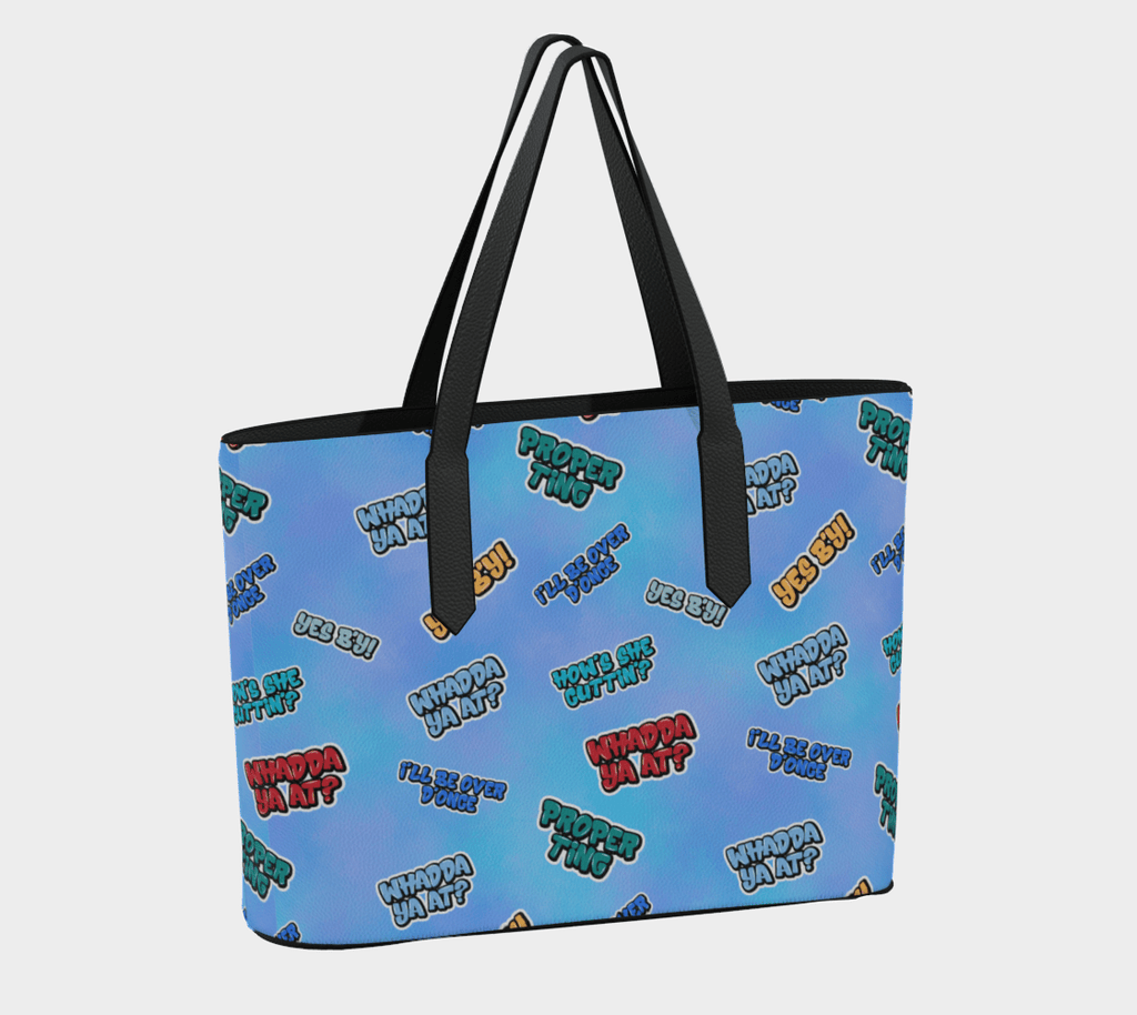Sky Graffiti Tote - Newfineseplease.ca