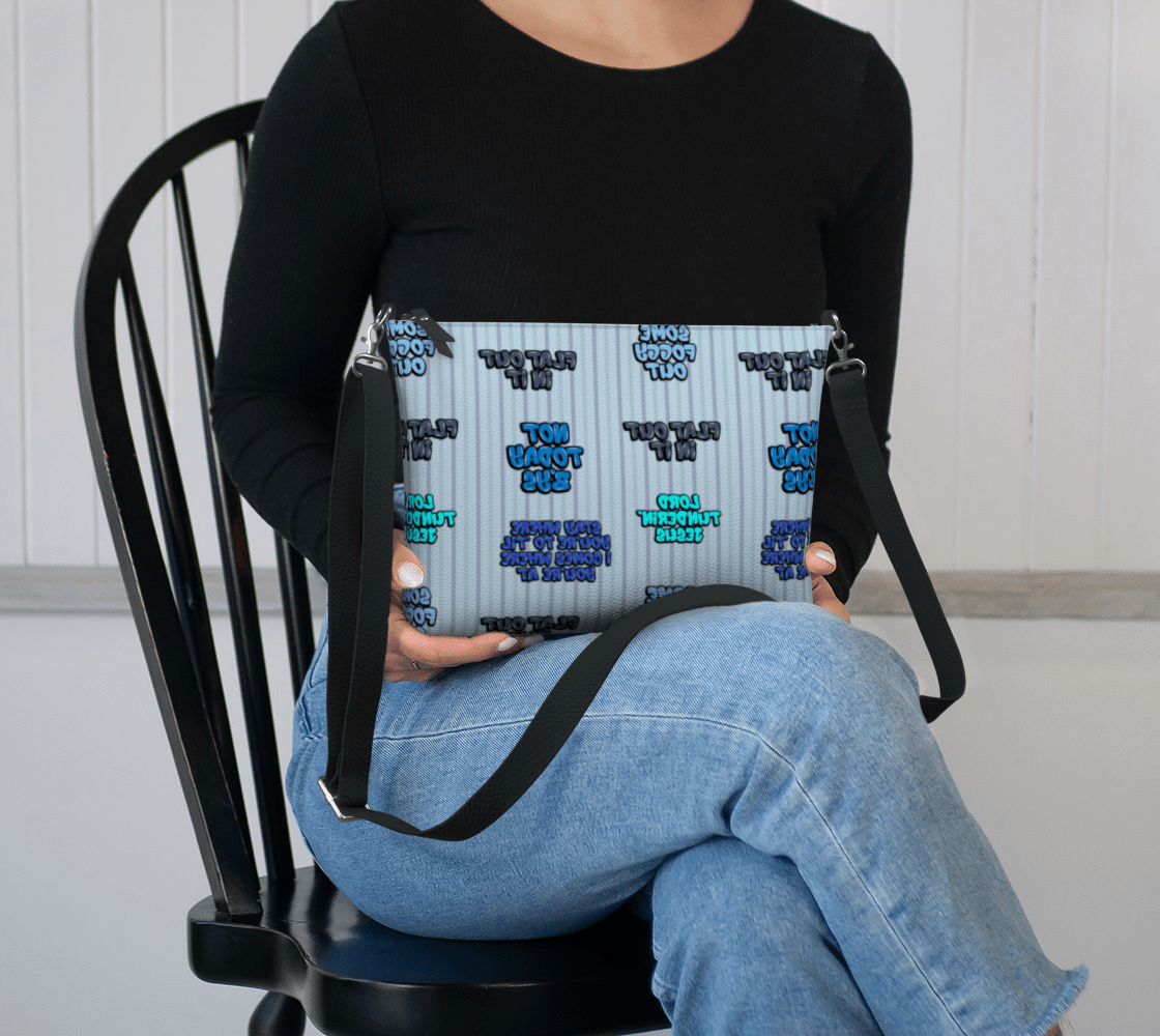 "Some Foggy Out" Crossbody - Newfineseplease.ca