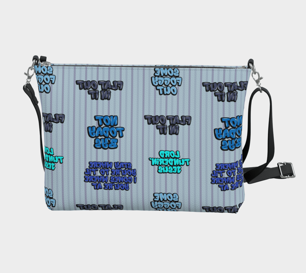 "Some Foggy Out" Crossbody - Newfineseplease.ca