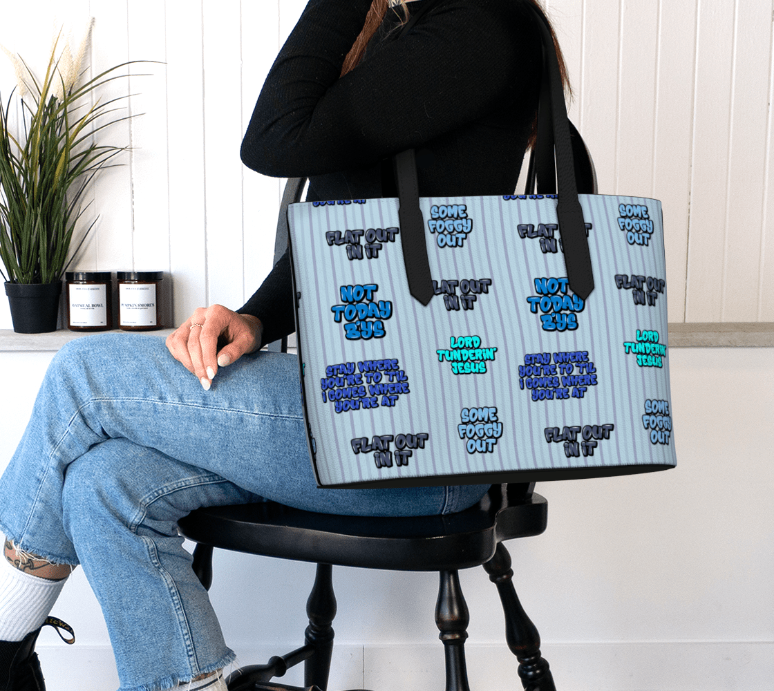 "Some Foggy Out" Tote - Newfineseplease.ca