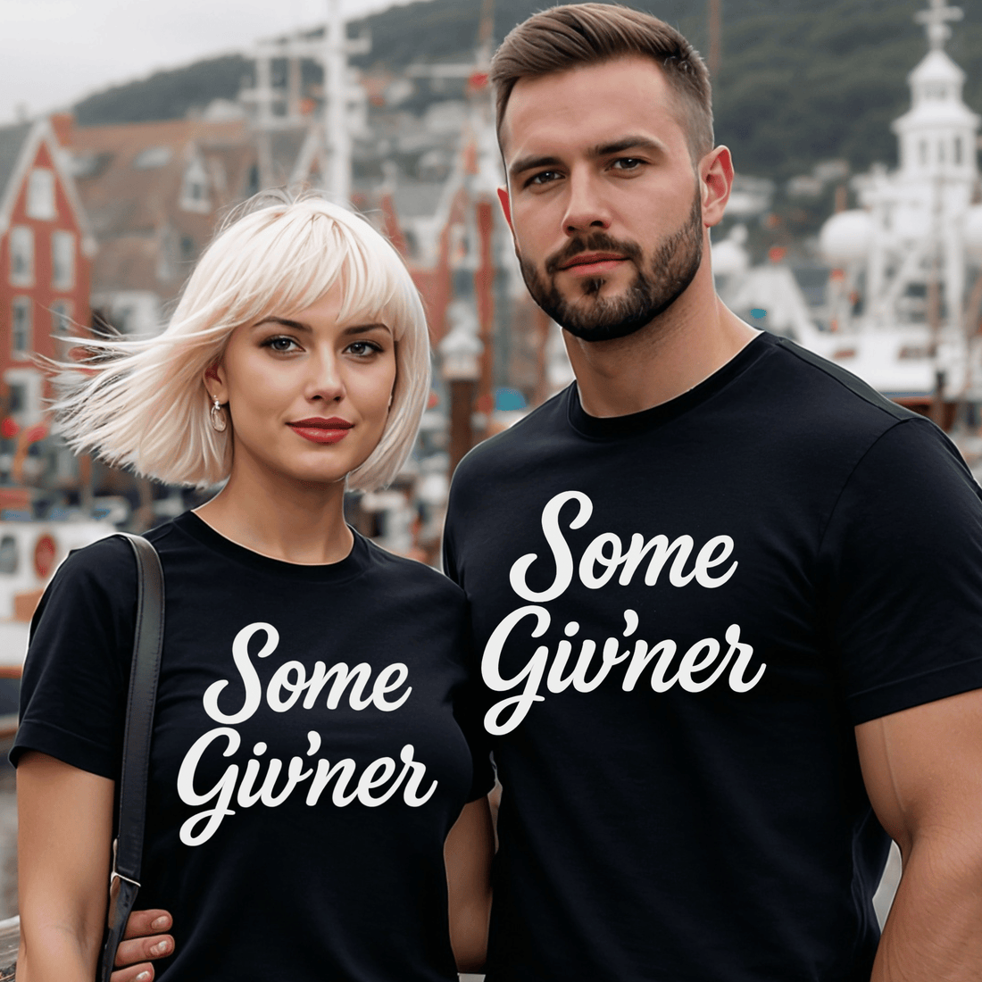 "Some Givner" T-Shirt - Newfinese Please