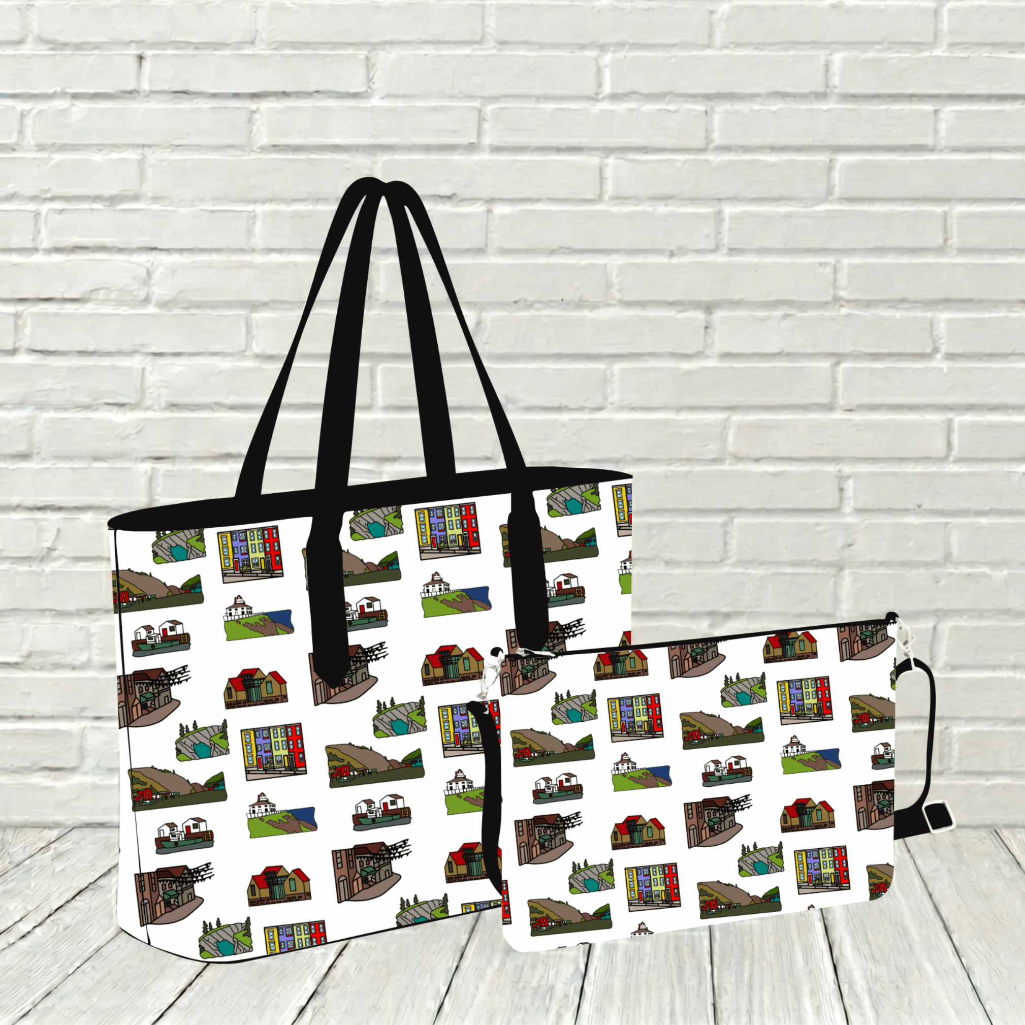 "St. John's Landmarks" Crossbody - Newfineseplease.ca