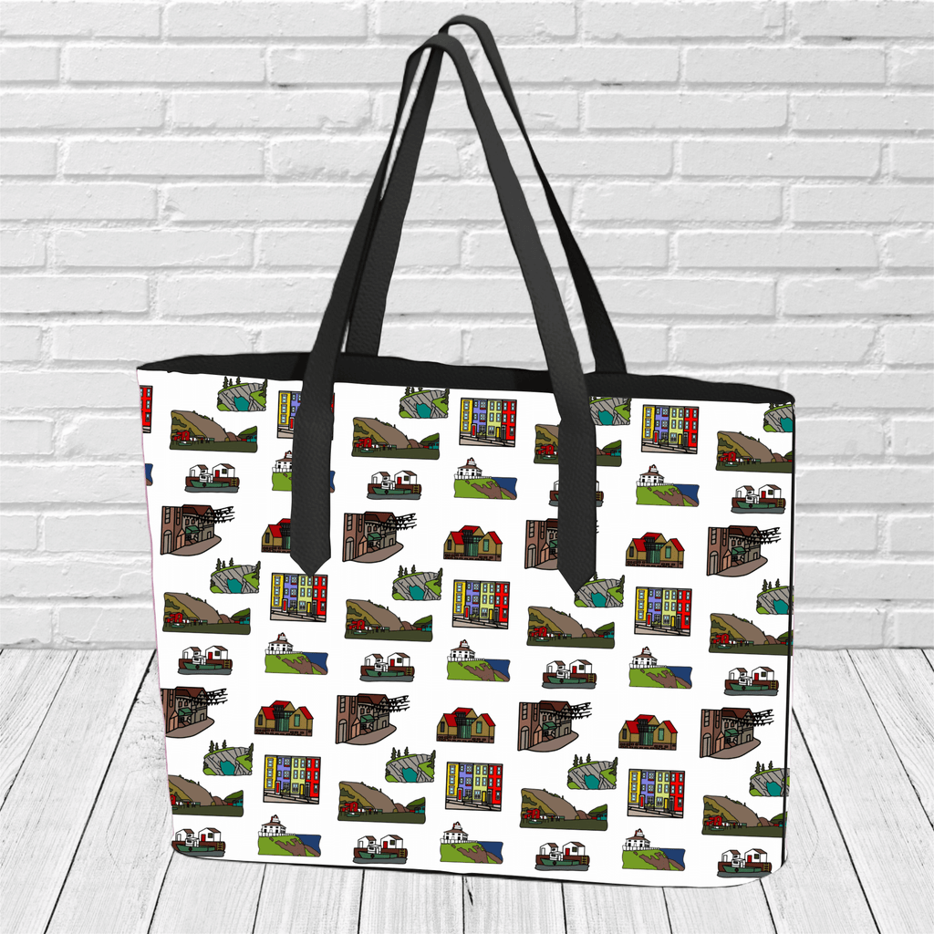"St. John's Landmarks" Tote - Newfinese Please