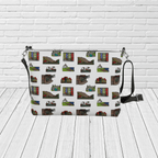 St. John’s Newfoundland Crossbody – Jellybean Row & Landmark Travel Purse - Newfinese Please