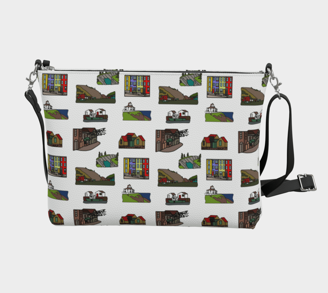 St. John's Sights Crossbody Purse - Newfinese Please