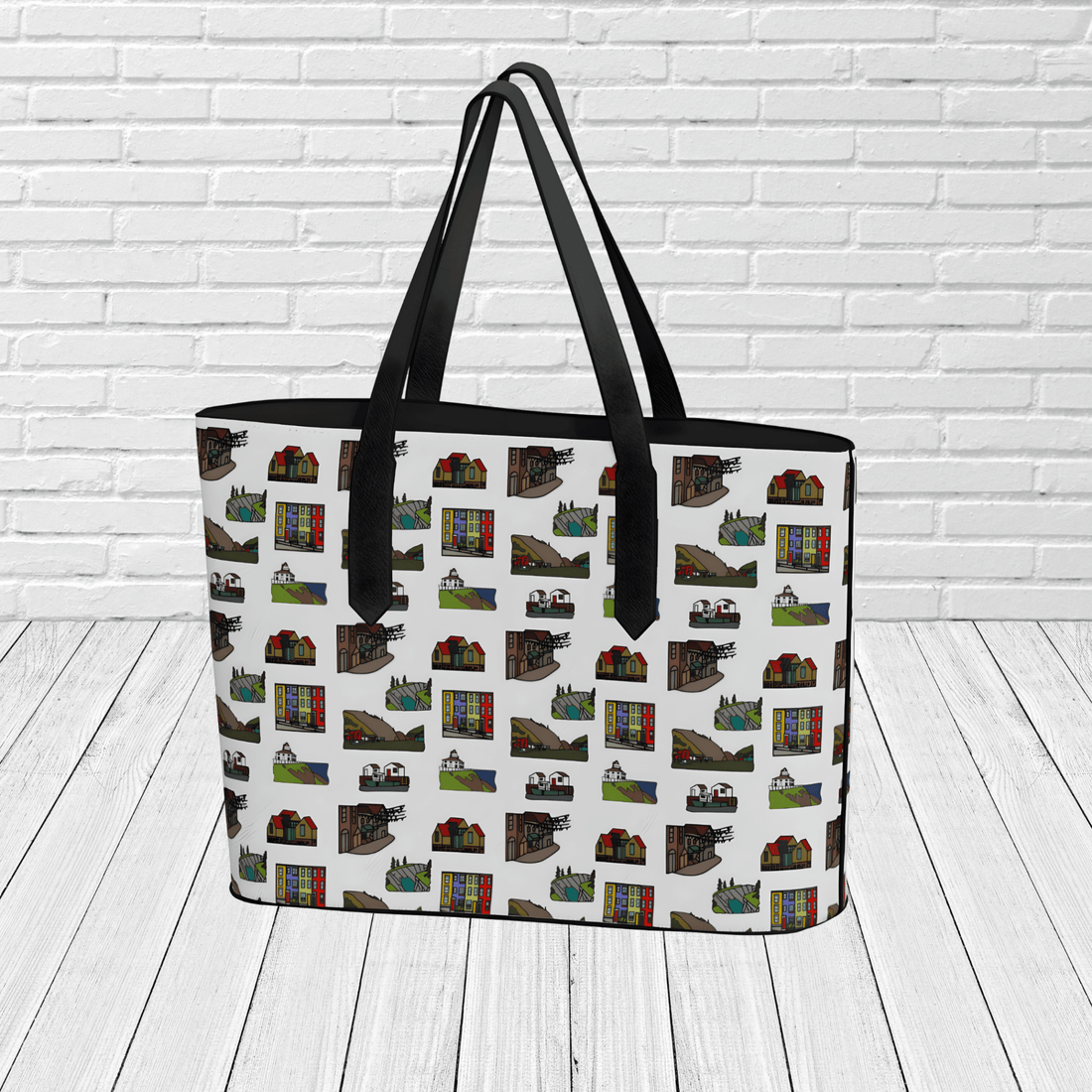St. John's Sights Tote - Newfinese Please