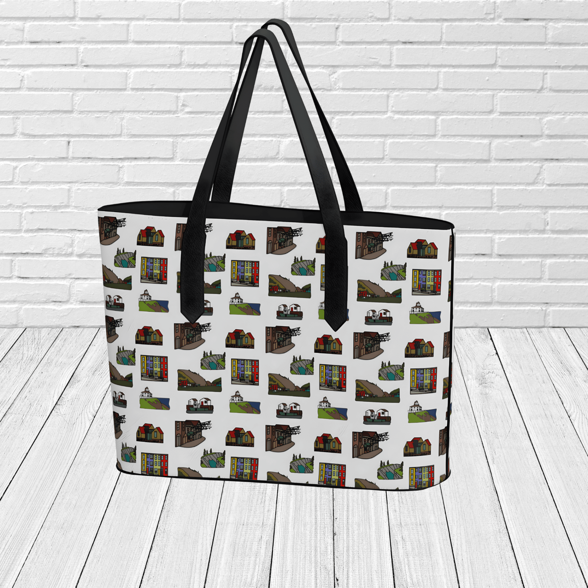 St. John's Sights Tote - Newfinese Please