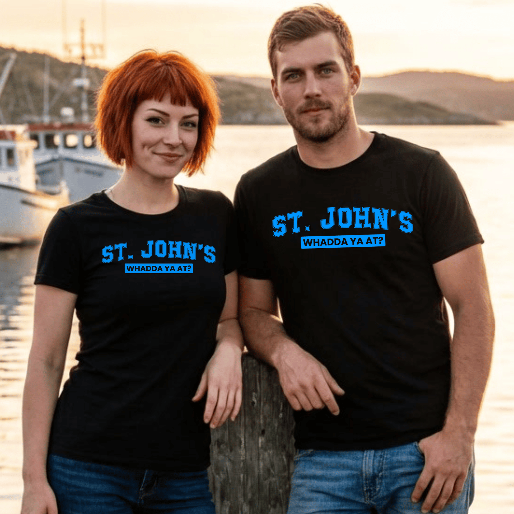 ST. JOHN'S 'Whadda Ya At?' T-Shirt - Newfinese Please