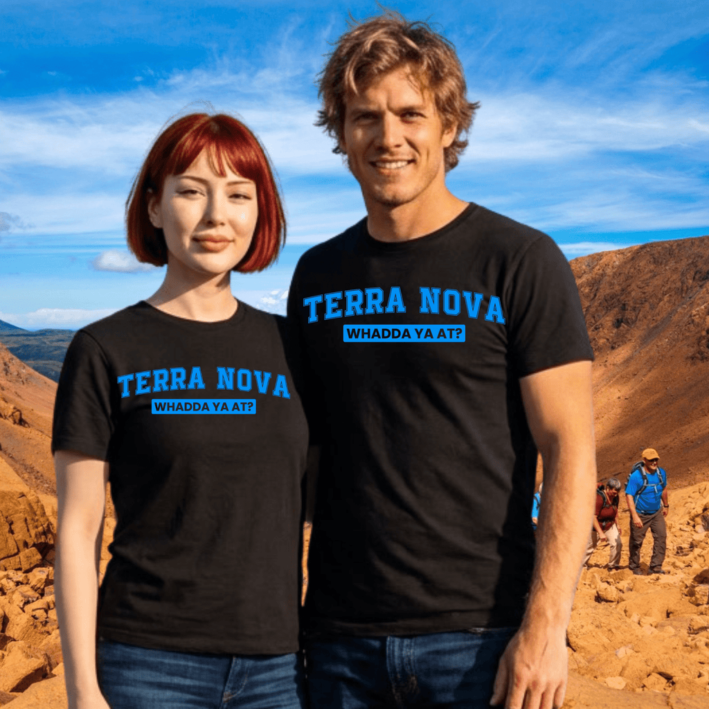TERRA NOVA "Whadda Ya At?" T-Shirt - Newfinese Please