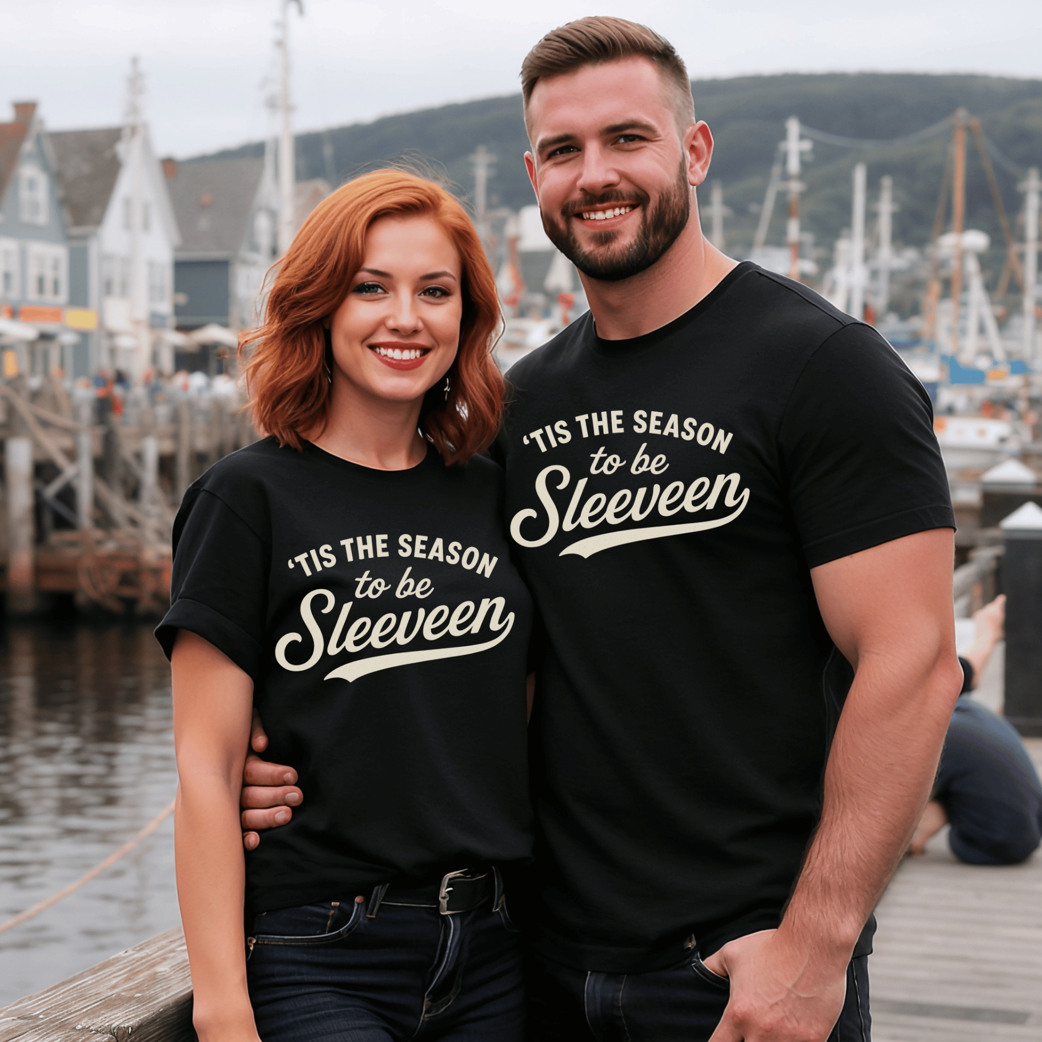 Tis the Season to be Sleeveen T-Shirt - Newfinese Please
