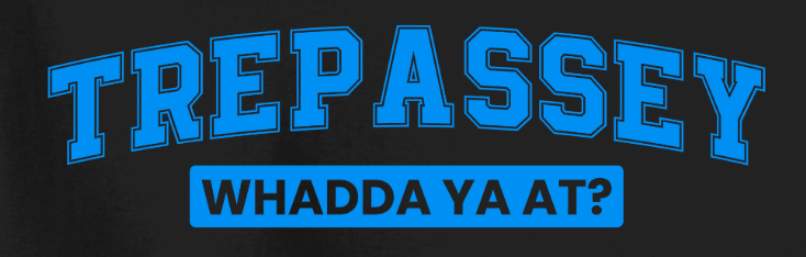 "Trepassey - Whadda Ya At?” Black Tee - Newfoundland Whadda Ya At? Places Collection - Newfineseplease.ca