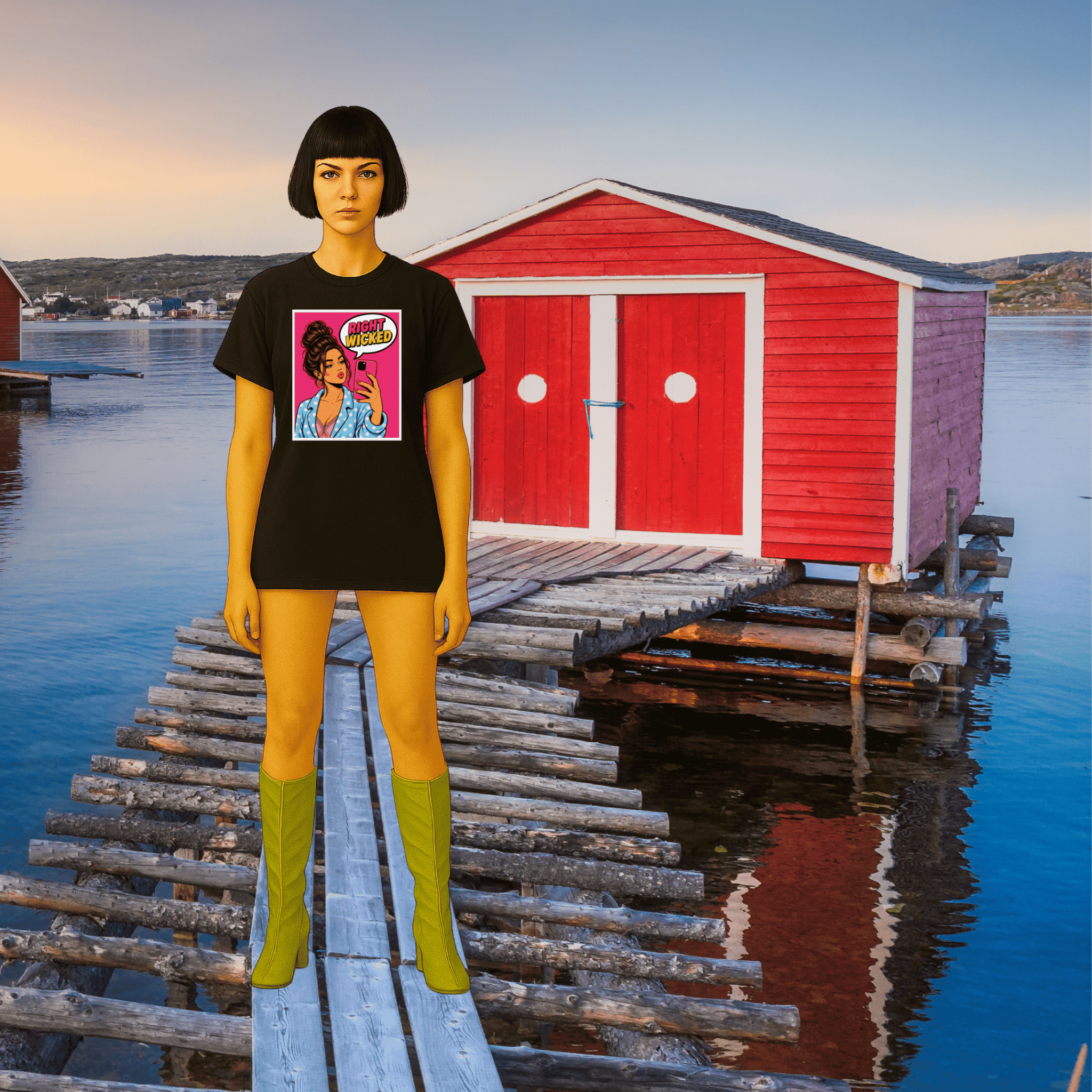 Unisex Softstyle T-Shirt - Newfinese Please