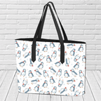"Watercolour Puffins" Tote - Newfineseplease.ca