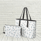 "Watercolour Puffins" Tote - Newfineseplease.ca