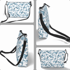 Watercolour Whales Crossbody - Newfineseplease.ca
