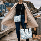 Watercolour Whales Crossbody - Newfineseplease.ca