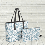 Watercolour Whales Crossbody - Newfineseplease.ca