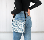Watercolour Whales Crossbody - Newfineseplease.ca