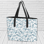 "Watercolour Whales" Tote - Newfineseplease.ca