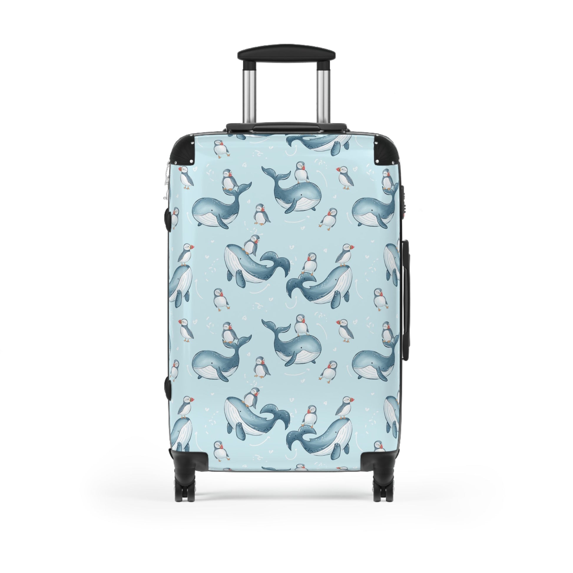 Whale & Puffin Parade 3 Piece Luggage Set - Newfinese Please