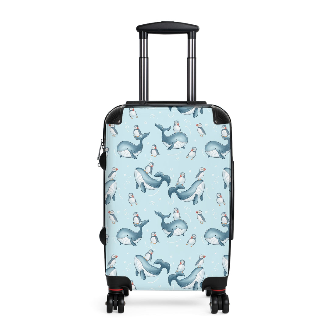 Whale & Puffin Parade 3 Piece Luggage Set - Newfinese Please