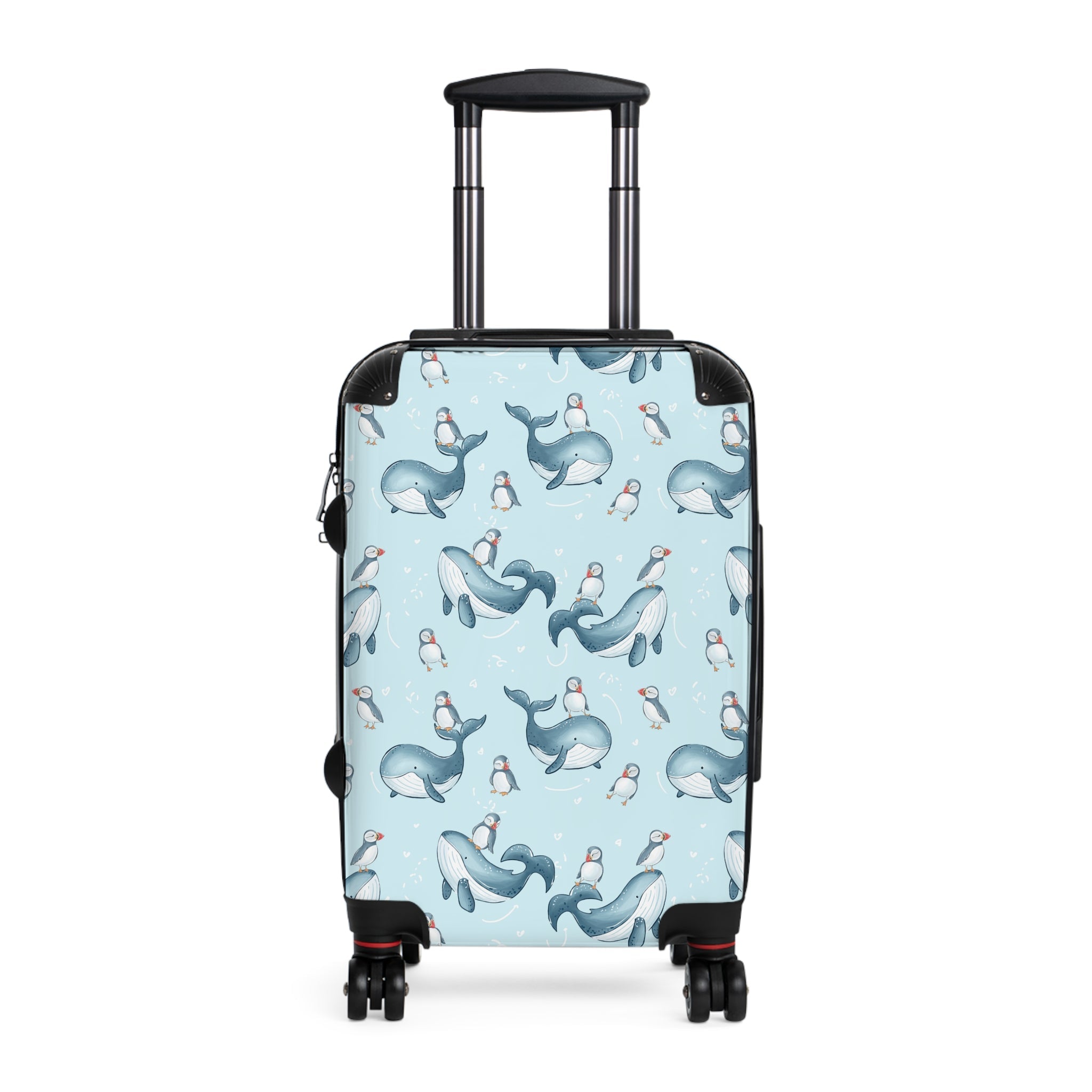 Whale & Puffin Parade 3 Piece Luggage Set - Newfinese Please
