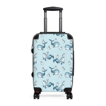 Whale & Puffin Parade 3 Piece Luggage Set - Newfinese Please