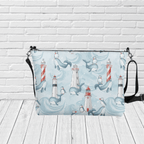 "Whales and Watchtowers" Crossbody - Newfineseplease.ca