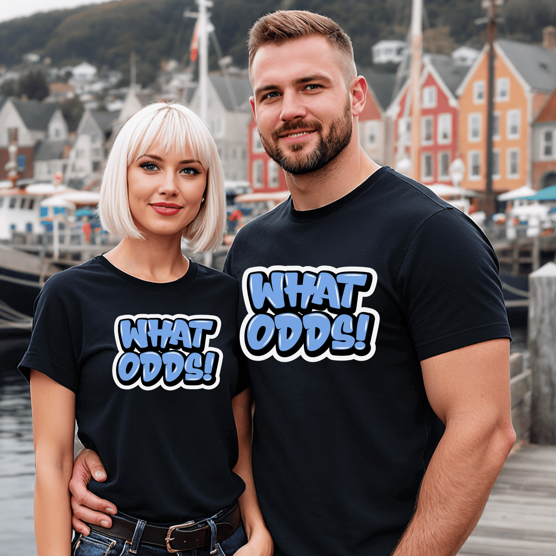 "What Odds!" Graffiti T-Shirt - Newfinese Please