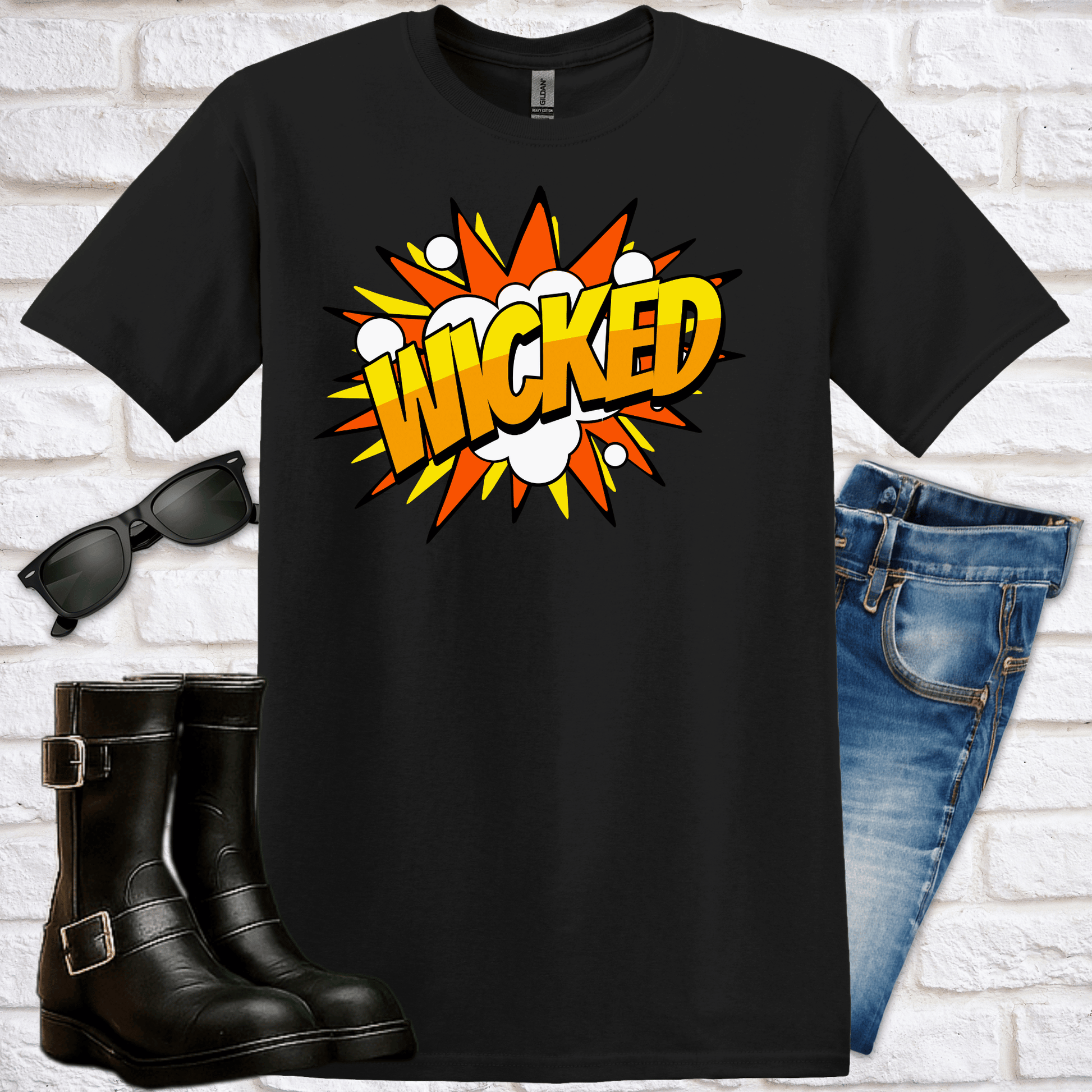 "Wicked" Comic T-Shirt - Newfinese Please