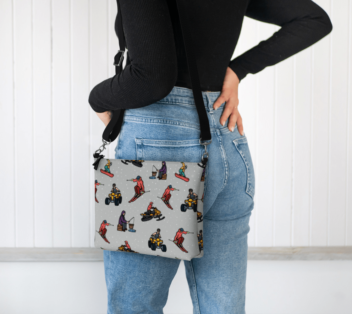 Winter Ways Crossbody Purse - Newfinese Please