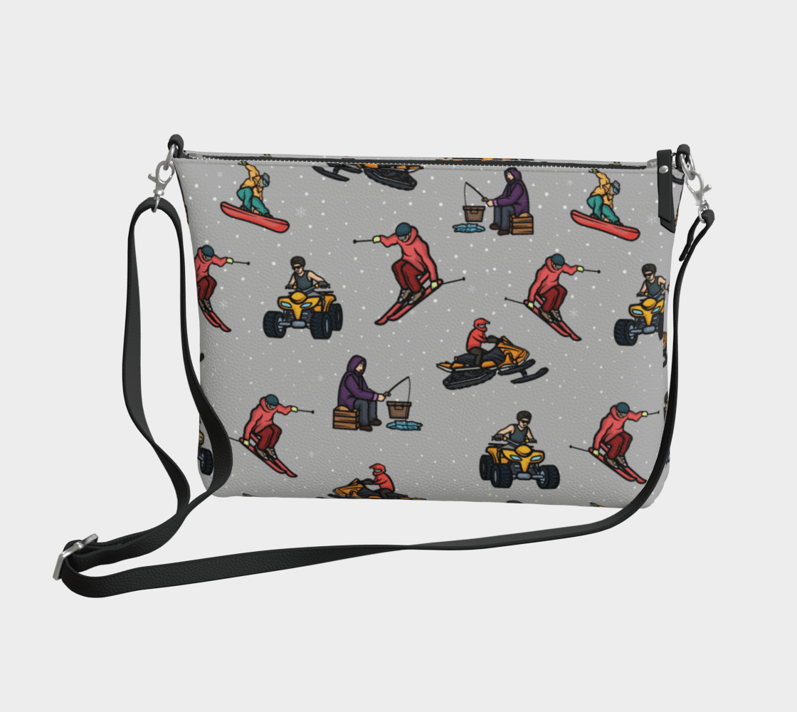 Winter Ways Crossbody Purse - Newfinese Please