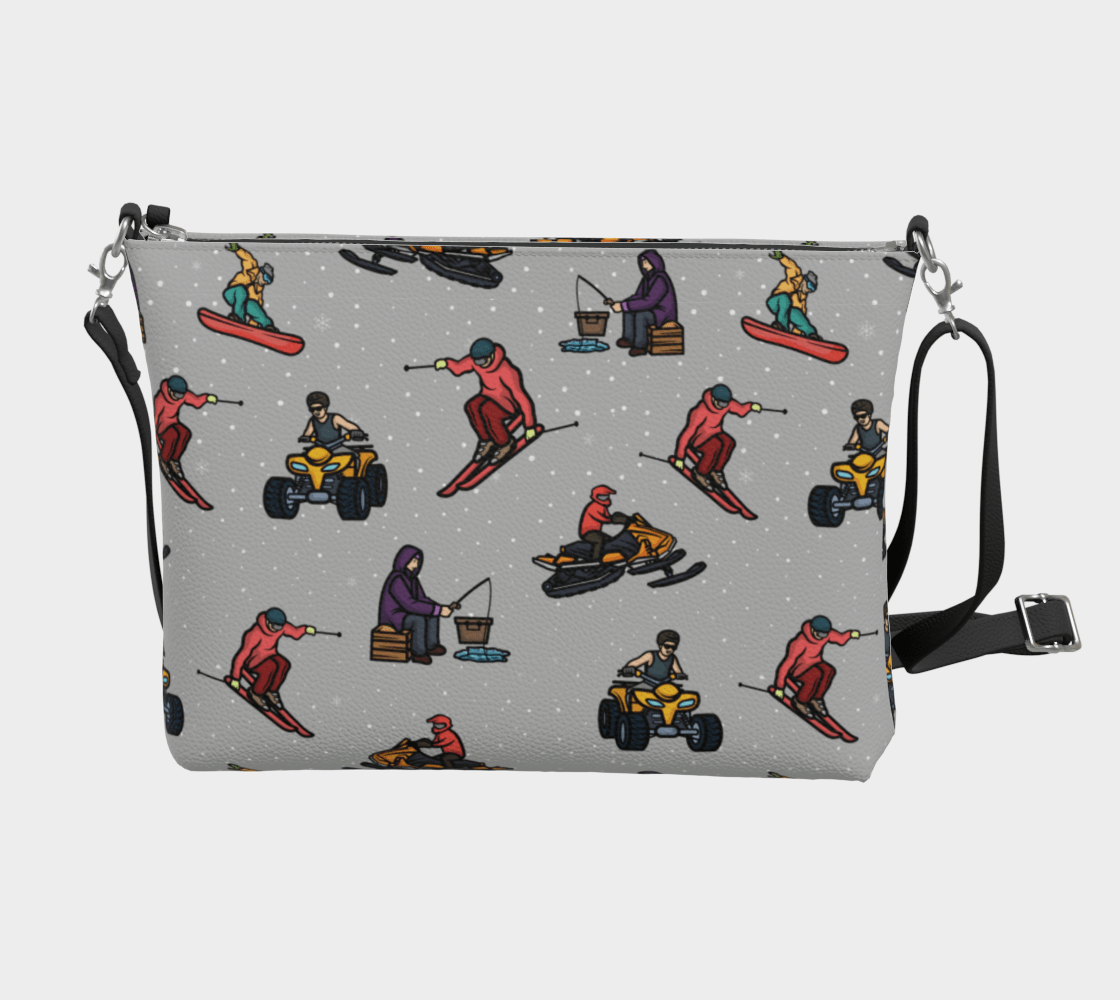 Winter Ways Crossbody Purse - Newfinese Please