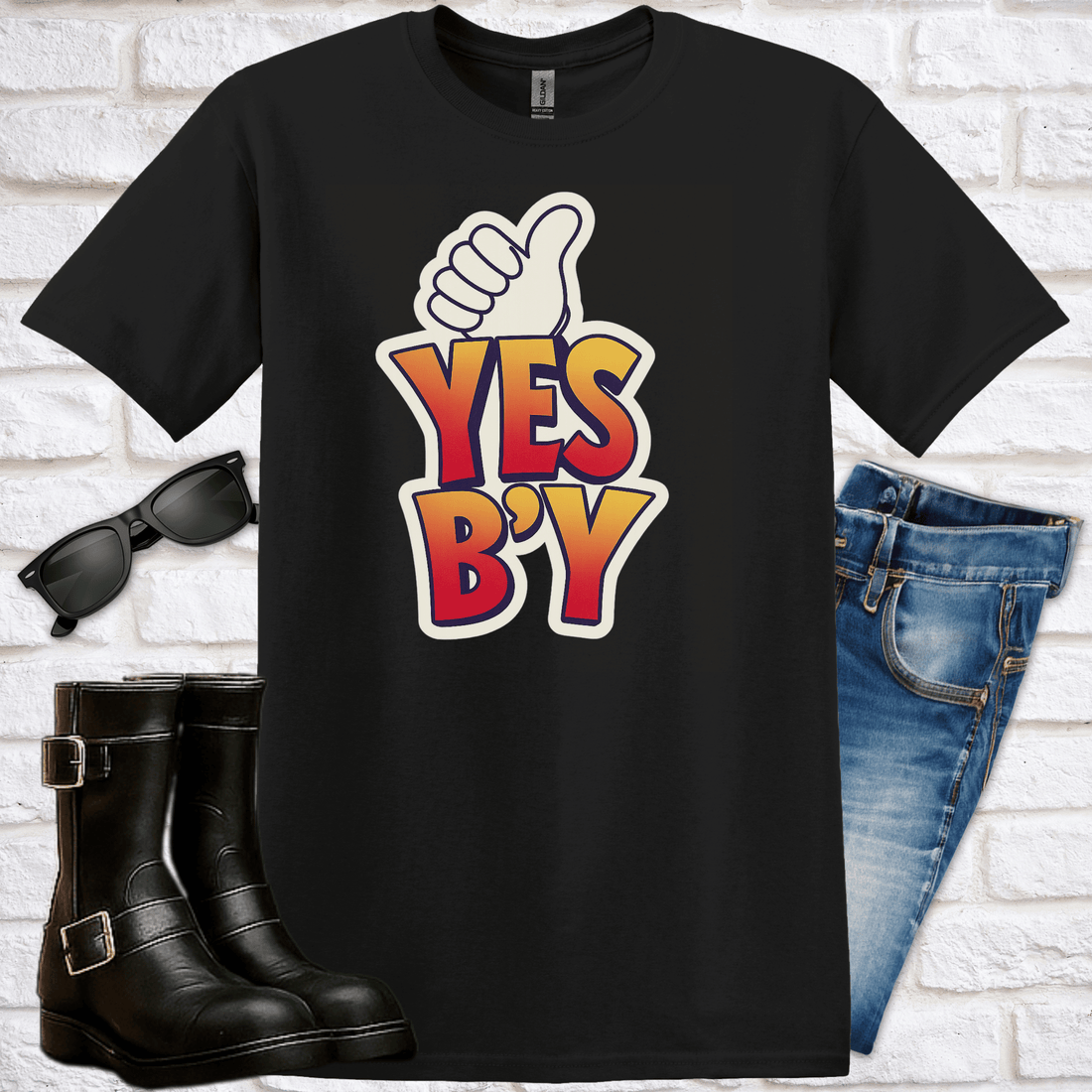 "Yes B'y" Comic T-Shirt - Newfinese Please